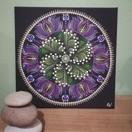 tečkovana mandala 2