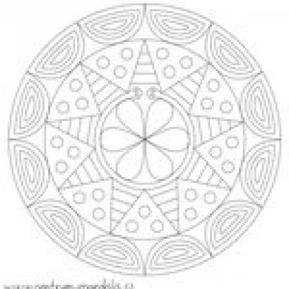 Mandala for January