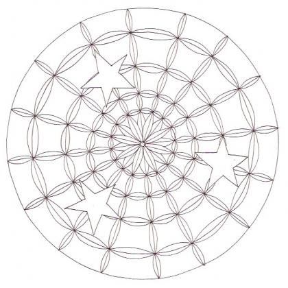 mandala for Santa