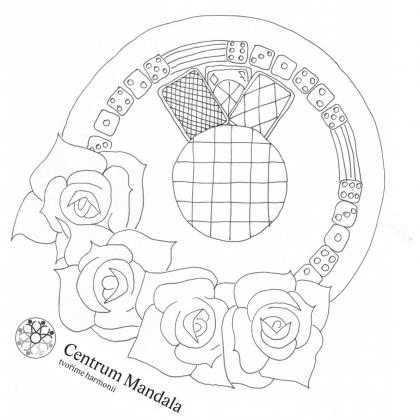 mandala from project Children Mandala