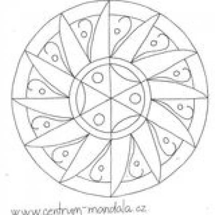 mandala for february